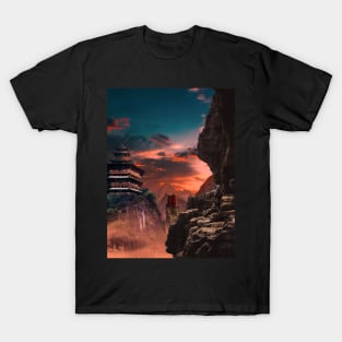 Samurai Sunset T-Shirt